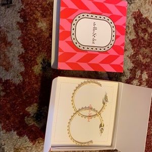 Stella & Dot gold bangles